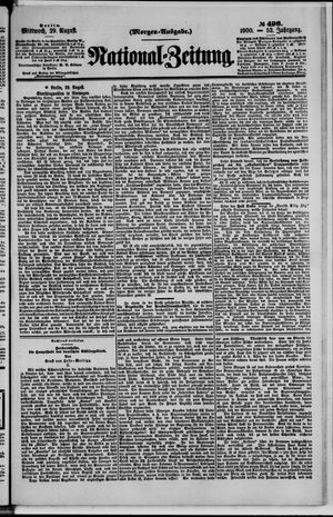 National-Zeitung vom 29.08.1900