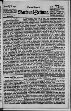 National-Zeitung vom 30.08.1900