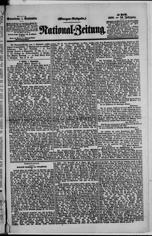 National-Zeitung vom 01.09.1900