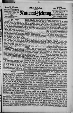 National-Zeitung on Sep 3, 1900