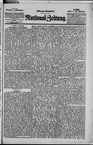 National-Zeitung vom 04.09.1900