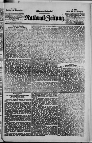 National-Zeitung vom 14.09.1900