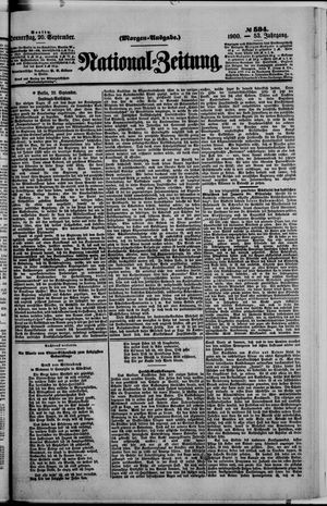 National-Zeitung vom 20.09.1900