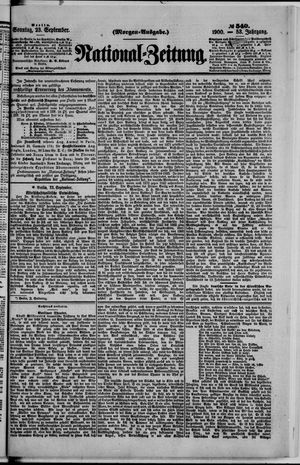 National-Zeitung vom 23.09.1900