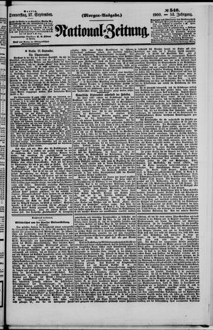 National-Zeitung vom 27.09.1900