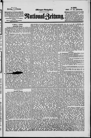 National-Zeitung vom 04.10.1900