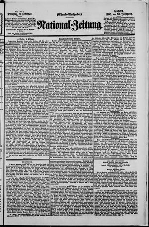 National-Zeitung vom 09.10.1900