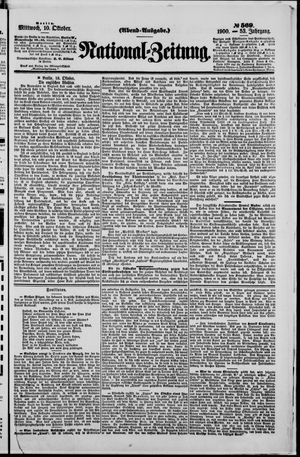 National-Zeitung on Oct 10, 1900