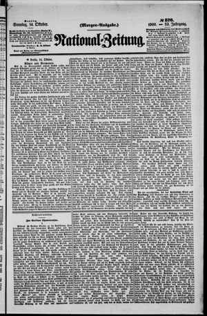 National-Zeitung vom 14.10.1900