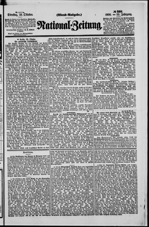 National-Zeitung vom 23.10.1900