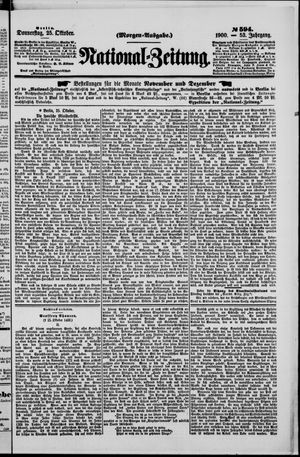 National-Zeitung vom 25.10.1900