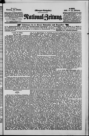 National-Zeitung vom 28.10.1900