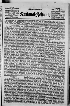 National-Zeitung vom 10.11.1900