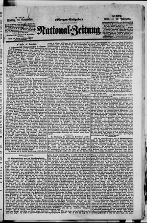 National-Zeitung vom 16.11.1900