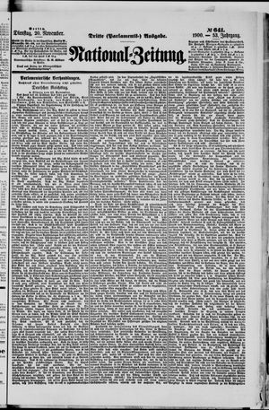 National-Zeitung vom 20.11.1900