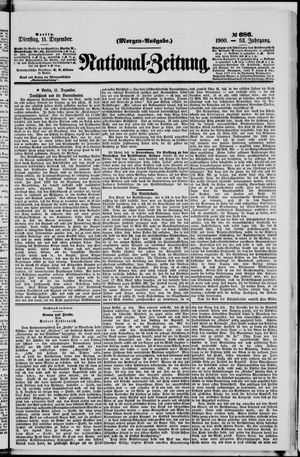 National-Zeitung vom 11.12.1900