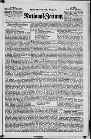 National-Zeitung vom 13.12.1900