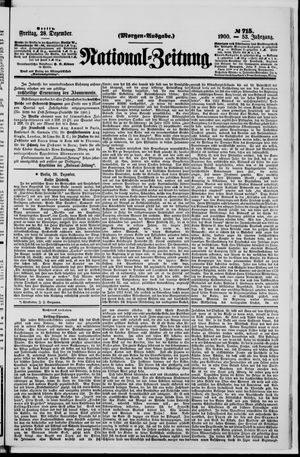 National-Zeitung vom 28.12.1900