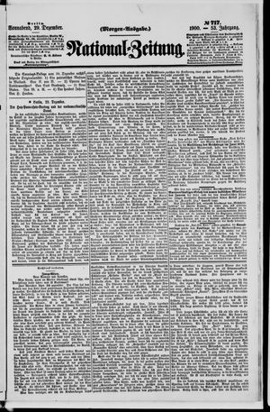 National-Zeitung vom 29.12.1900