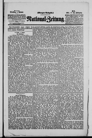 Nationalzeitung vom 01.01.1901