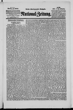 Nationalzeitung vom 14.01.1901