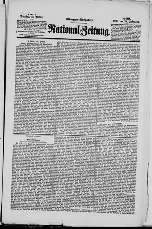National-Zeitung vom 15.01.1901
