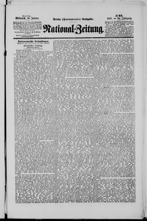 National-Zeitung vom 16.01.1901