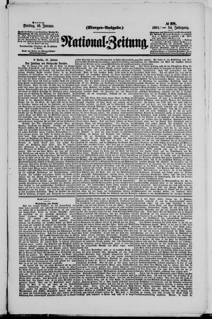 Nationalzeitung vom 18.01.1901