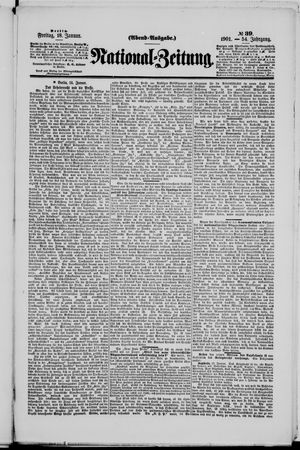 Nationalzeitung vom 18.01.1901