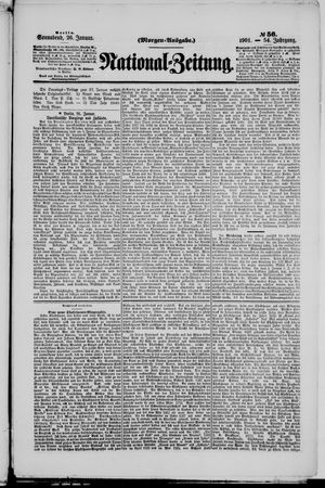 Nationalzeitung vom 26.01.1901