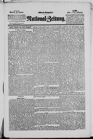 Nationalzeitung vom 28.01.1901