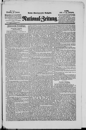 National-Zeitung vom 29.01.1901