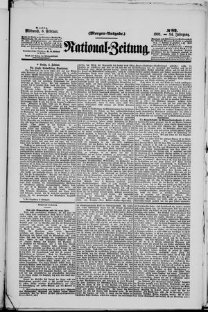 Nationalzeitung vom 06.02.1901