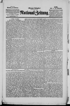 National-Zeitung vom 10.02.1901
