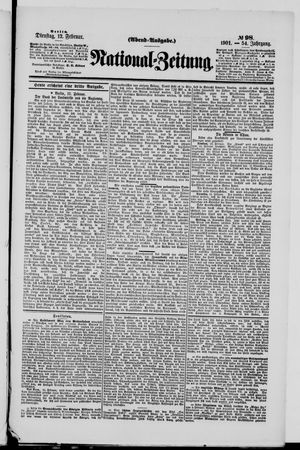 Nationalzeitung vom 12.02.1901