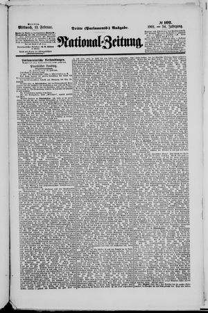 Nationalzeitung vom 13.02.1901
