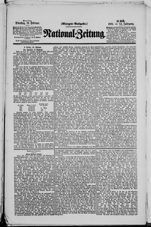 National-Zeitung vom 19.02.1901