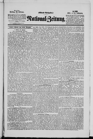 National-Zeitung vom 22.02.1901