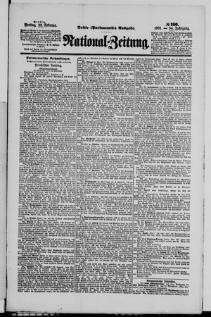 National-Zeitung vom 22.02.1901