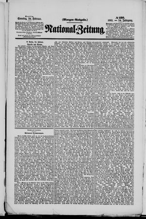 Nationalzeitung vom 24.02.1901