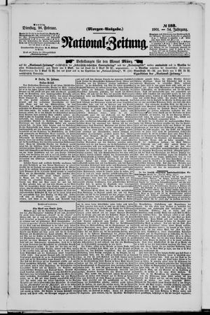 National-Zeitung vom 26.02.1901