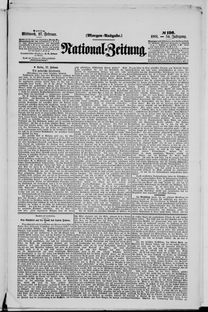 National-Zeitung vom 27.02.1901