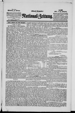 National-Zeitung vom 27.02.1901