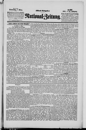 Nationalzeitung vom 07.03.1901