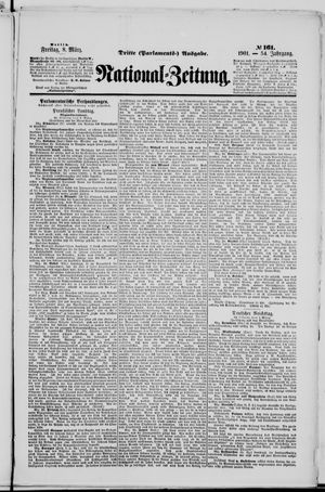 Nationalzeitung vom 08.03.1901