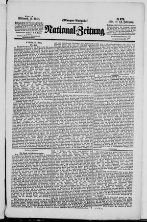 Nationalzeitung vom 13.03.1901