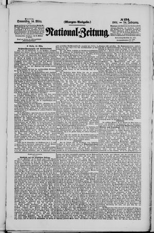 Nationalzeitung vom 14.03.1901