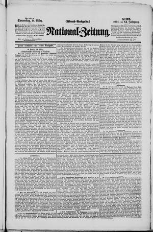 Nationalzeitung vom 14.03.1901