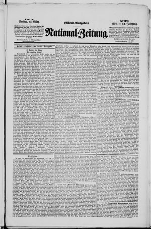 Nationalzeitung vom 15.03.1901