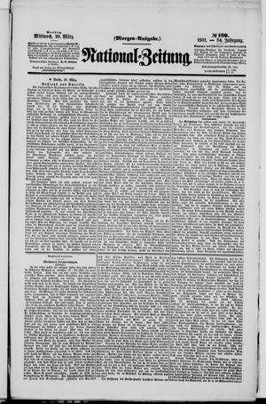 Nationalzeitung vom 20.03.1901